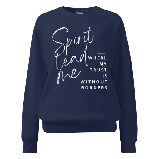 Spirit Lead Me Christian Women's Sweatshirt | Known Society Faithful Apparel