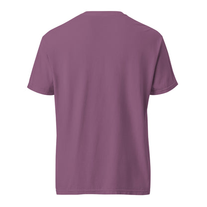 Back view of berry Jesus Changes Everything t-shirt women's Christian t-shirt.