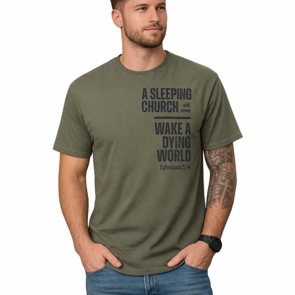 Ephesians 5:14 Men's Scripture Tee | Known Society Christian Apparel