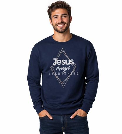Jesus Changes Everything Men’s Sweatshirt