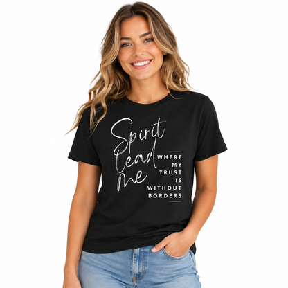 Spirit Lead Me Women's Tee | Known Society Christian Apparel