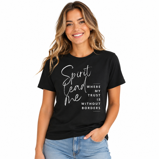 Spirit Lead Me Women's Tee | Known Society Christian Apparel