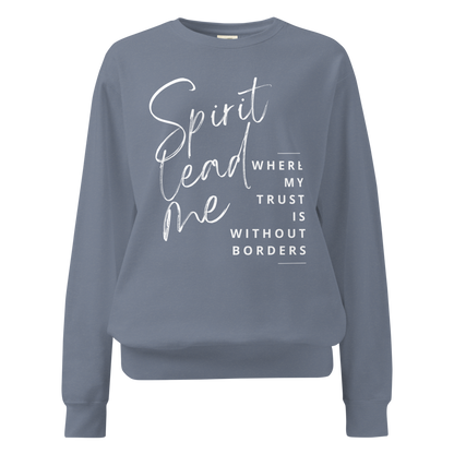 Spirit Lead Me Christian Women's Sweatshirt | Known Society Faithful Apparel