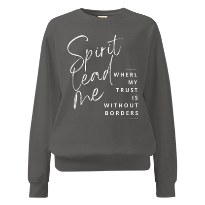 Spirit Lead Me Christian Women's Sweatshirt | Known Society Faithful Apparel