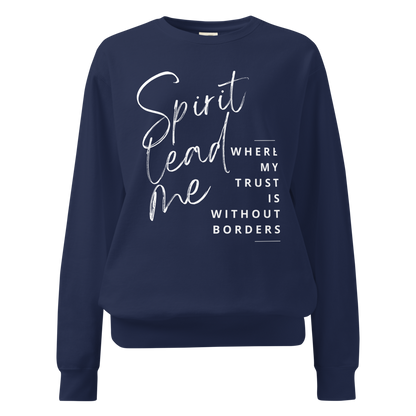 Spirit Lead Me Christian Women's Sweatshirt | Known Society Faithful Apparel
